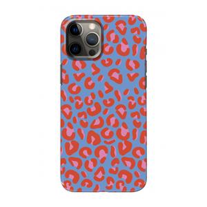 CaseCompany Leopard blue: Volledig geprint iPhone 12 Pro Hoesje