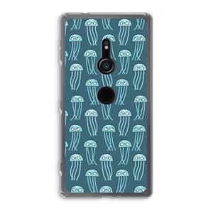 CaseCompany Kwallie: Sony Xperia XZ2 Transparant Hoesje