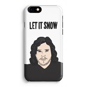 CaseCompany Let It Snow: iPhone 8 Volledig Geprint Hoesje