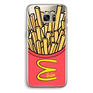CaseCompany McElodie: Samsung Galaxy S7 Edge Transparant Hoesje