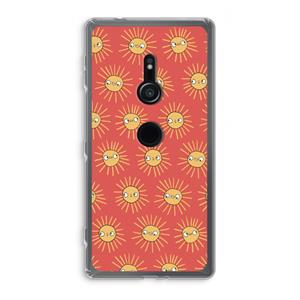 CaseCompany Zon: Sony Xperia XZ2 Transparant Hoesje