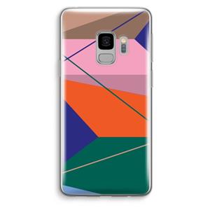 CaseCompany Gestalte 1: Samsung Galaxy S9 Transparant Hoesje