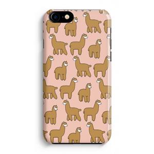 CaseCompany Alpacas: iPhone 8 Volledig Geprint Hoesje