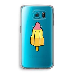 CaseCompany Raketijsje: Samsung Galaxy S6 Transparant Hoesje