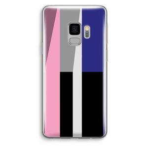 CaseCompany Gestalte 4: Samsung Galaxy S9 Transparant Hoesje