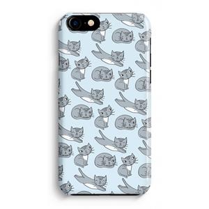 CaseCompany Poezen: iPhone 8 Volledig Geprint Hoesje