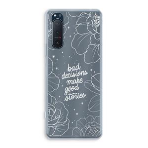 CaseCompany Good stories: Sony Xperia 5 II Transparant Hoesje