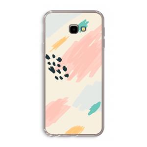 CaseCompany Sunday Chillings: Samsung Galaxy J4 Plus Transparant Hoesje