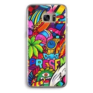 CaseCompany Represent: Samsung Galaxy S7 Edge Transparant Hoesje
