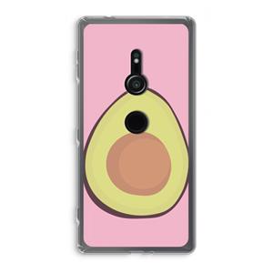 CaseCompany Avocado: Sony Xperia XZ2 Transparant Hoesje