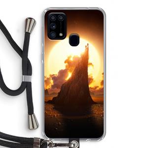 CaseCompany Children of the Sun: Samsung Galaxy M31 Transparant Hoesje met koord