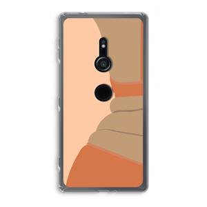 CaseCompany Bikini: Sony Xperia XZ2 Transparant Hoesje