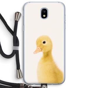 CaseCompany Duke: Samsung Galaxy J5 (2017) Transparant Hoesje met koord