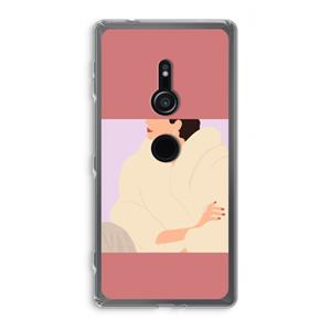 CaseCompany Cosy: Sony Xperia XZ2 Transparant Hoesje