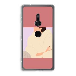 CaseCompany Cosy: Sony Xperia XZ2 Transparant Hoesje