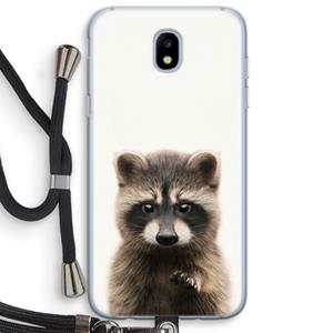 CaseCompany Rocco: Samsung Galaxy J5 (2017) Transparant Hoesje met koord
