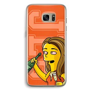 CaseCompany Jamie Lee Simpson: Samsung Galaxy S7 Edge Transparant Hoesje