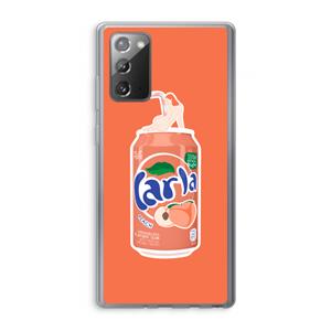 CaseCompany S(peach)less: Samsung Galaxy Note 20 / Note 20 5G Transparant Hoesje