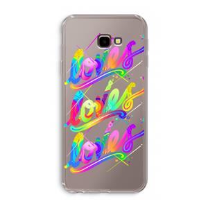 CaseCompany Loves: Samsung Galaxy J4 Plus Transparant Hoesje