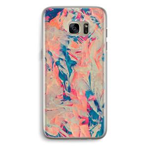 CaseCompany Alone: Samsung Galaxy S7 Edge Transparant Hoesje