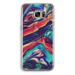 CaseCompany Chameleon Sun: Samsung Galaxy S7 Edge Transparant Hoesje