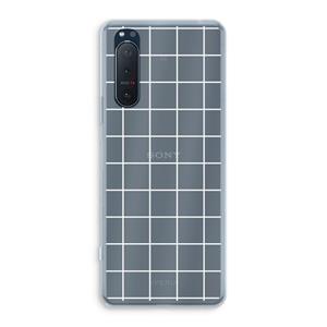 CaseCompany Rooster 2: Sony Xperia 5 II Transparant Hoesje