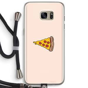 CaseCompany You Complete Me #1: Samsung Galaxy S7 Edge Transparant Hoesje met koord