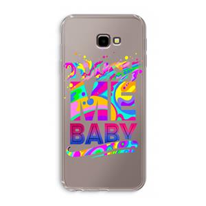 CaseCompany Touch Me: Samsung Galaxy J4 Plus Transparant Hoesje