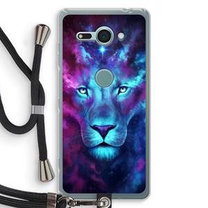 CaseCompany Firstborn: Sony Xperia XZ2 Compact Transparant Hoesje met koord