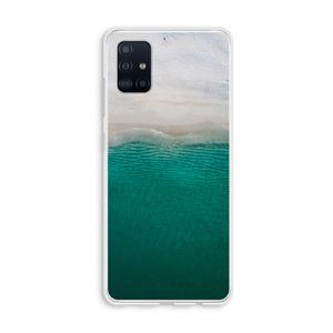 CaseCompany Stranded: Galaxy A51 4G Transparant Hoesje