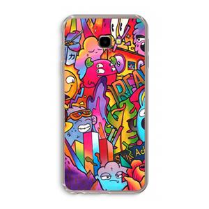CaseCompany Dreams: Samsung Galaxy J4 Plus Transparant Hoesje