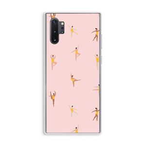 CaseCompany Dans #2: Samsung Galaxy Note 10 Plus Transparant Hoesje