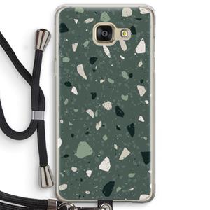 CaseCompany Terrazzo N°19: Samsung Galaxy A5 (2016) Transparant Hoesje met koord