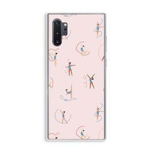 CaseCompany Dancing #3: Samsung Galaxy Note 10 Plus Transparant Hoesje