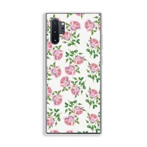 CaseCompany Kleine roosjes: Samsung Galaxy Note 10 Plus Transparant Hoesje