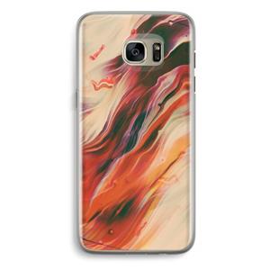 CaseCompany Forgotten Lands: Samsung Galaxy S7 Edge Transparant Hoesje