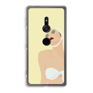 CaseCompany Summer: Sony Xperia XZ2 Transparant Hoesje