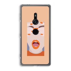 CaseCompany Surprise: Sony Xperia XZ2 Transparant Hoesje