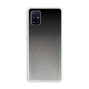 CaseCompany Musketon Halftone: Galaxy A51 4G Transparant Hoesje
