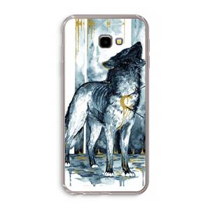 CaseCompany Bleeding Soul: Samsung Galaxy J4 Plus Transparant Hoesje