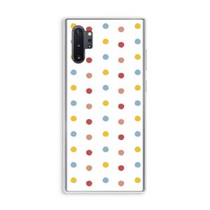 CaseCompany Bollen: Samsung Galaxy Note 10 Plus Transparant Hoesje