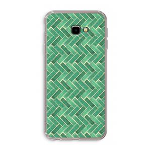 CaseCompany Moroccan tiles 2: Samsung Galaxy J4 Plus Transparant Hoesje