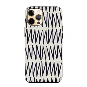 CaseCompany Marrakech Zigzag: iPhone 12 Pro Max Tough Case