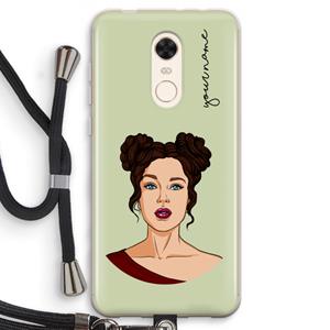 CaseCompany Pop-Art Creator: Xiaomi Redmi 5 Transparant Hoesje met koord