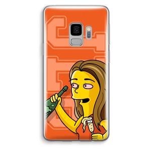 CaseCompany Jamie Lee Simpson: Samsung Galaxy S9 Transparant Hoesje