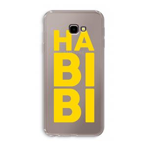 CaseCompany Habibi Majorelle : Samsung Galaxy J4 Plus Transparant Hoesje