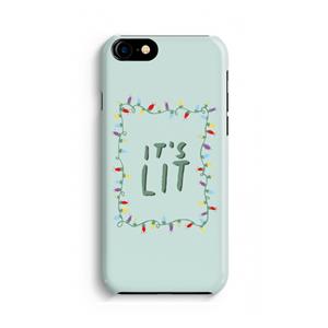 CaseCompany It's Lit: Volledig geprint iPhone SE 2020 Hoesje