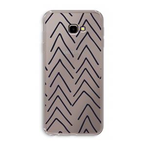 CaseCompany Marrakech Arrows: Samsung Galaxy J4 Plus Transparant Hoesje