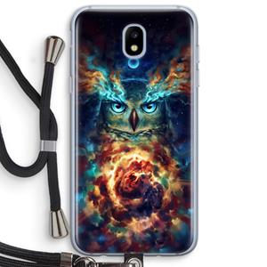 CaseCompany Aurowla: Samsung Galaxy J5 (2017) Transparant Hoesje met koord