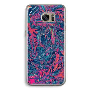 CaseCompany Sleeping Dreams: Samsung Galaxy S7 Edge Transparant Hoesje